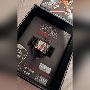 🎉SALE🎉Disney Star Wars Stainless Steel BB8 Ring Size 10